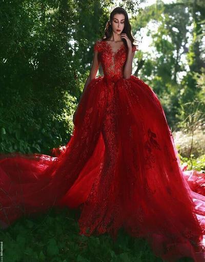 Robe soirée 2019 rouge robe-soiree-2019-rouge-73