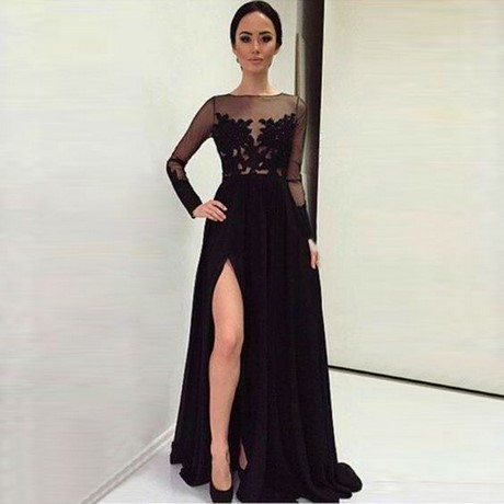 Longue robe de soirée noire longue-robe-de-soire-noire-05_13