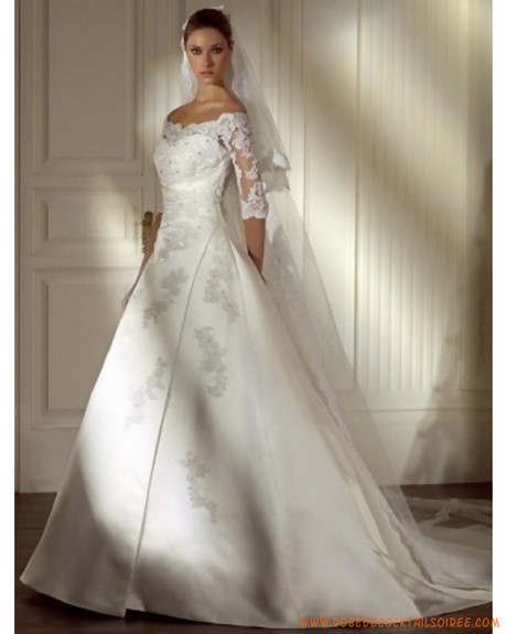 Robe de mariée avec manche dentelle robe-de-marie-avec-manche-dentelle-36_6