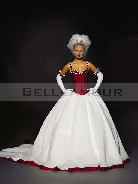 Robe de mariée princesse rouge et blanc robe-de-marie-princesse-rouge-et-blanc-79_7