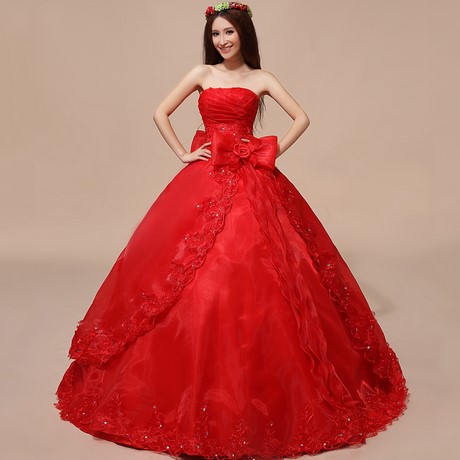 Robe de mariée princesse rouge robe-de-marie-princesse-rouge-36_10