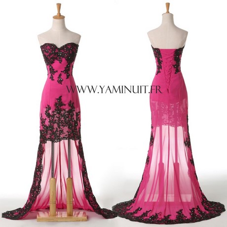 Robe de soirée rose et noir robe-de-soire-rose-et-noir-12_18