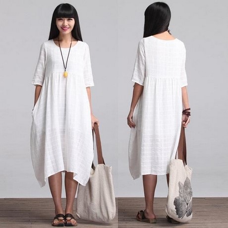 Robe longue coton blanc robe-longue-coton-blanc-42_11