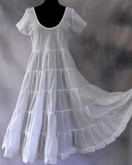 Robe longue coton blanc robe-longue-coton-blanc-42_5