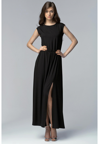 Robe longue fluide noire robe-longue-fluide-noire-76_9