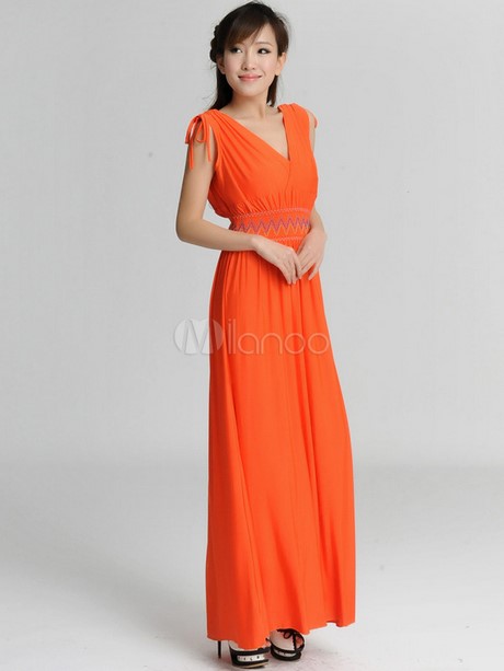 Robe longue orange robe-longue-orange-80_17