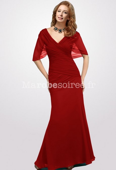 Robe manche longue rouge robe-manche-longue-rouge-32_13