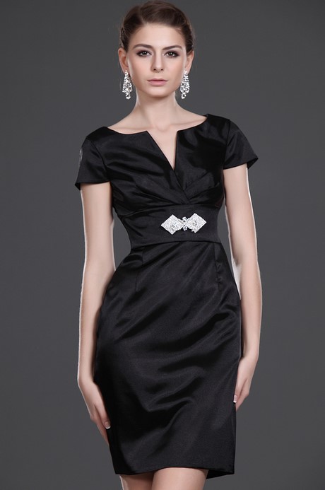 Robe noire de soirée courte robe-noire-de-soire-courte-81_14