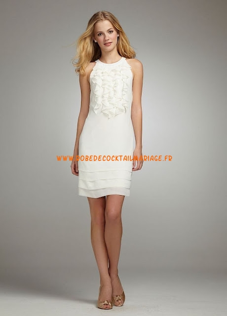 Robe blanche courte soirée robe-blanche-courte-soire-23_3