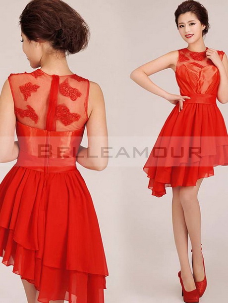 Robe courte rouge robe-courte-rouge-65_7