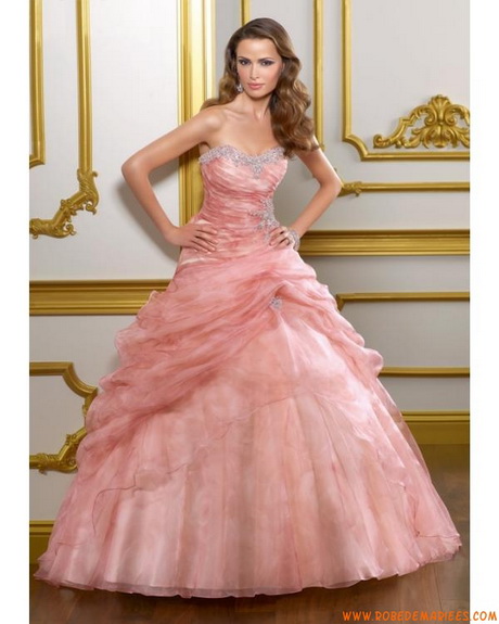 Robe de marié rose robe-de-mari-rose-53