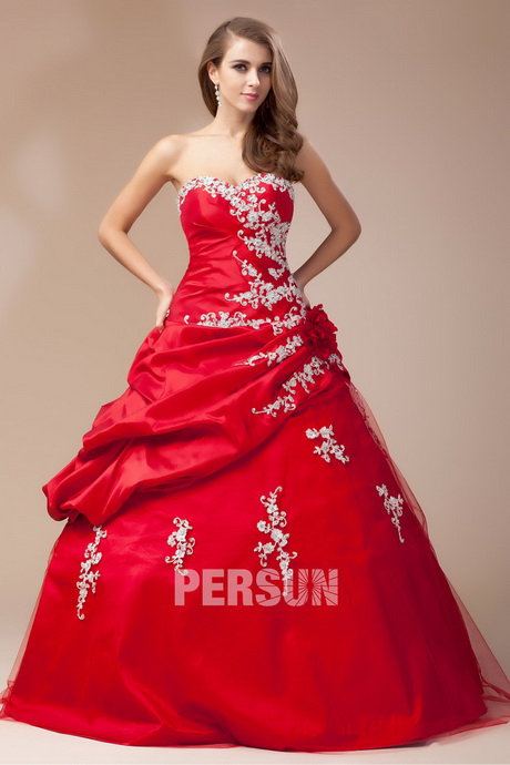 Robe de mariage rouge robe-de-mariage-rouge-11_2