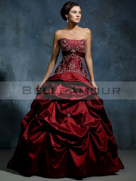 Robe de mariage rouge robe-de-mariage-rouge-11_4