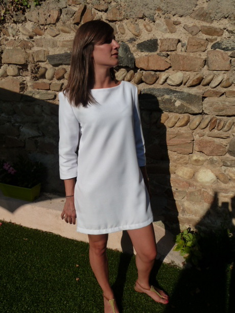 Robe droite blanche robe-droite-blanche-74_5