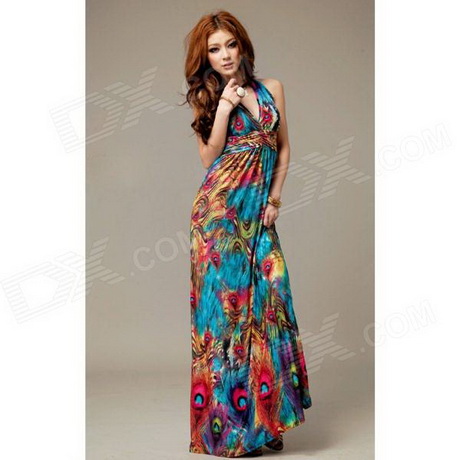 Robe longue multicolore robe-longue-multicolore-63_8
