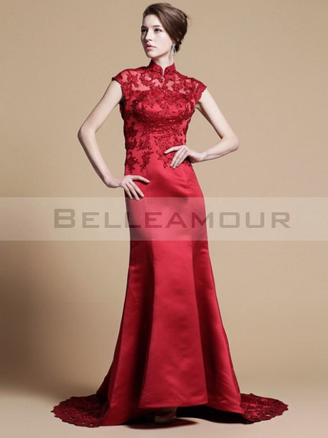 Robe soiree rouge dentelle robe-soiree-rouge-dentelle-17_12