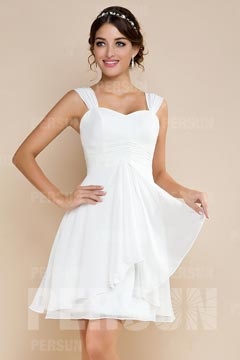 Robe blanche mariage courte robe-blanche-mariage-courte-85_2