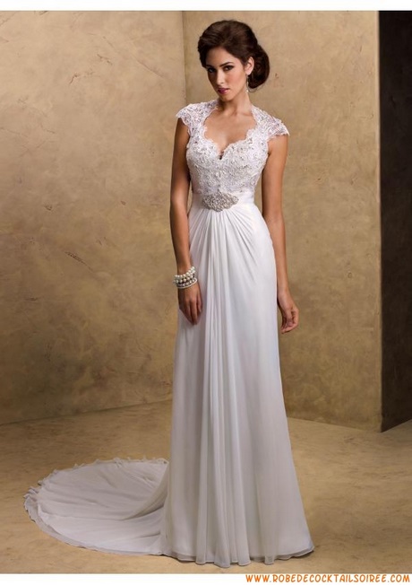 Robe blanche mariage simple robe-blanche-mariage-simple-35_2