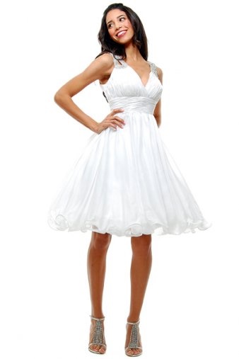 Robe de bal blanche courte robe-de-bal-blanche-courte-80_19
