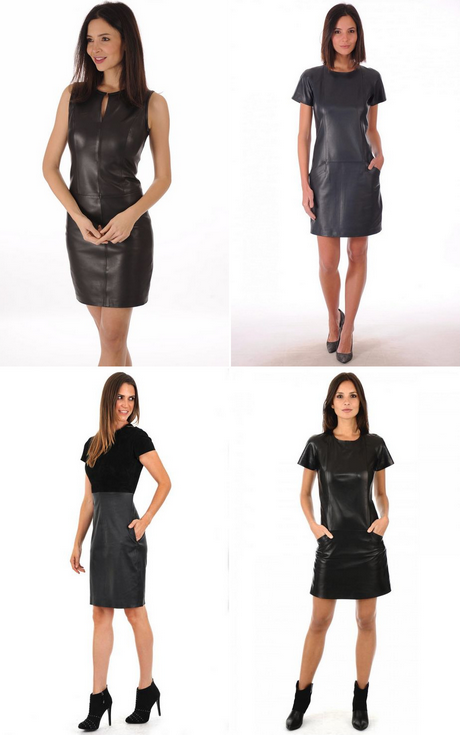 Robe cuir noir pour femme robe-cuir-noir-pour-femme-001