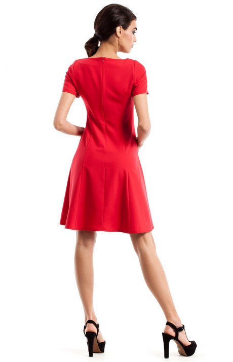 Robe rouge manches courtes robe-rouge-manches-courtes-12