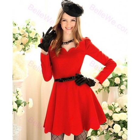 Robe rouge manches courtes robe-rouge-manches-courtes-12_11