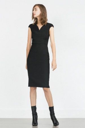 Zara robe noire zara-robe-noire-67_3