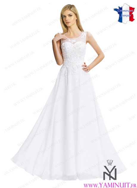 Robe fiancaille blanche