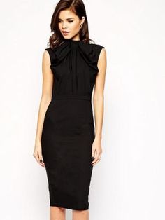 Robe fuseau noir robe-fuseau-noir-50_4