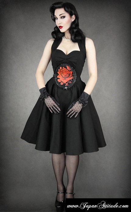 Robe noire pin up robe-noire-pin-up-21_2