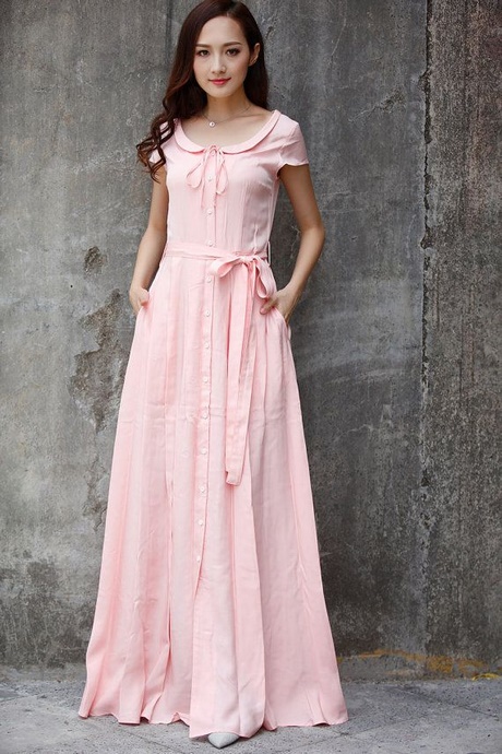 Robe rose pastel longue robe-rose-pastel-longue-49_14