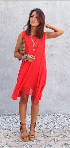 Robe rouge corail robe-rouge-corail-24
