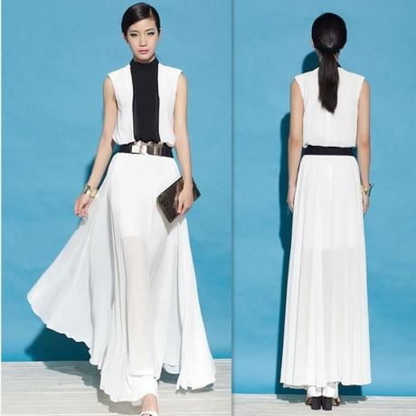 Robe blanc et noir pour femme robe-blanc-et-noir-pour-femme-35