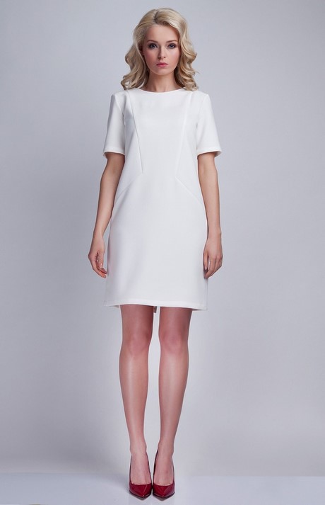 Robe blanche courte droite robe-blanche-courte-droite-16_6