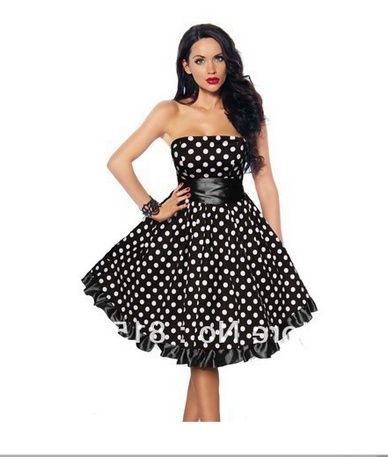 Robe bustier pin up