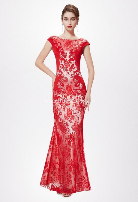 Robe de soirée pour mariage rouge robe-de-soiree-pour-mariage-rouge-68_18