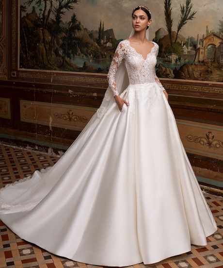 Robe de mariée 2020 avec manche robe-de-mariee-2020-avec-manche-53