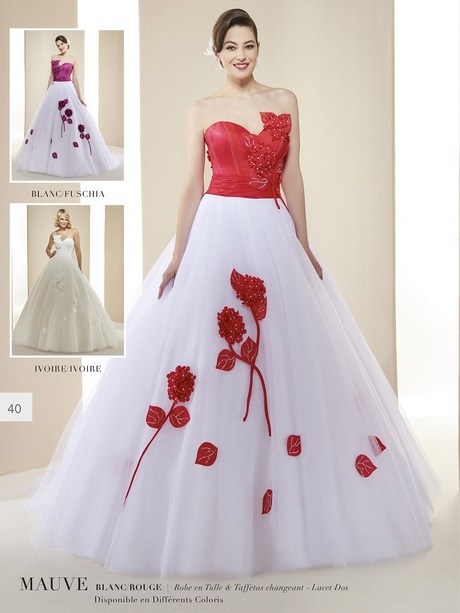 Robe de mariée rouge et blanche 2020 robe-de-mariee-rouge-et-blanche-2020-82