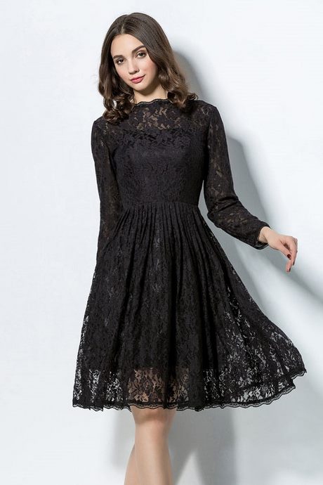 Robe de soirée courte noire dentelle robe-de-soiree-courte-noire-dentelle-33