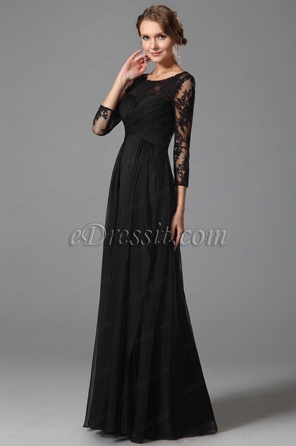Robe de soirée noir longue dentelle robe-de-soiree-noir-longue-dentelle-42_10