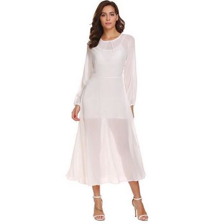 Robe longue et blanche robe-longue-et-blanche-94_4
