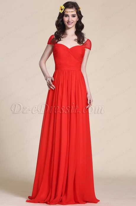 Robe rouge manche courte robe-rouge-manche-courte-25_9