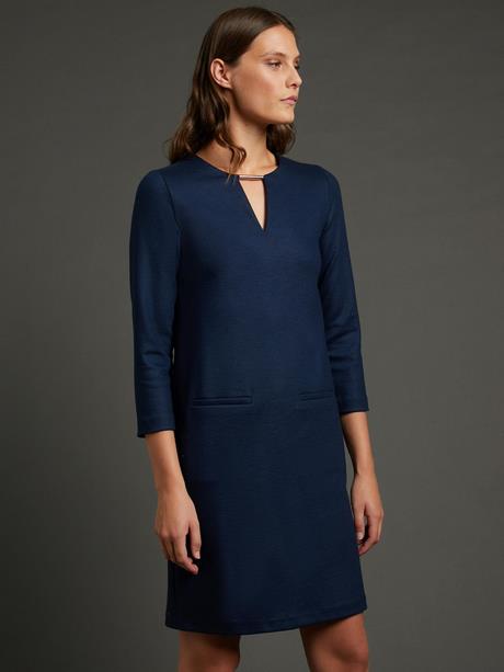 Robe bleu marine en laine robe-bleu-marine-en-laine-81_10