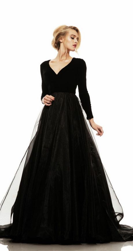 Robe de soirée chic noir robe-de-soiree-chic-noir-72_13