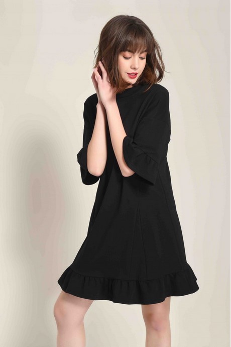 Robe manche courte noire robe-manche-courte-noire-80_10