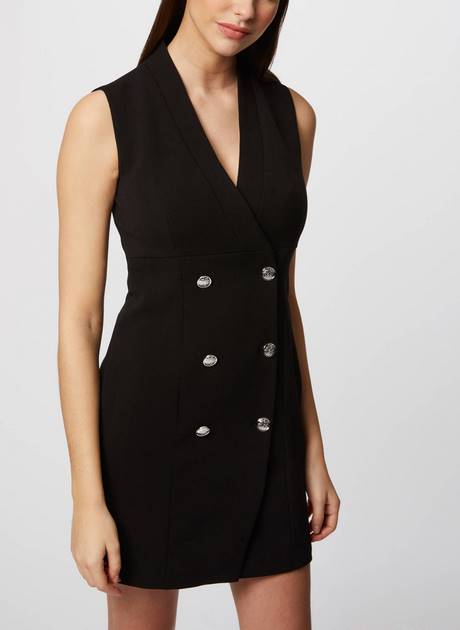 Robe noire courte cintrée robe-noire-courte-cintree-12_15