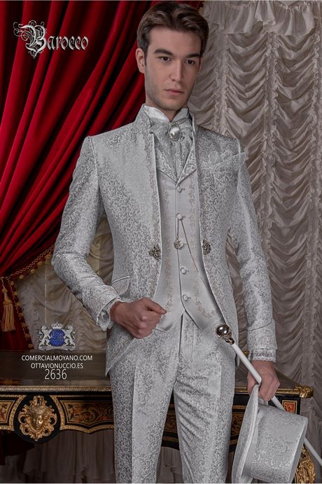 Costume de marié gris argenté costume-de-marie-gris-argente-34_2