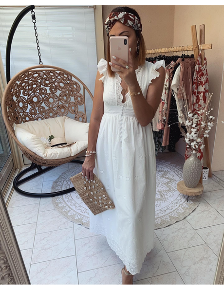 Robe longue blanche en coton robe-longue-blanche-en-coton-89_4