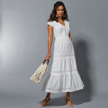 Robe longue blanche en coton robe-longue-blanche-en-coton-89_7
