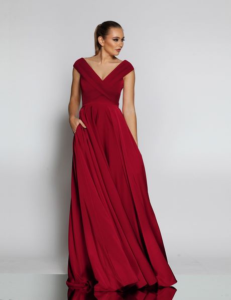 Robe rouge bordeau longue robe-rouge-bordeau-longue-42_3